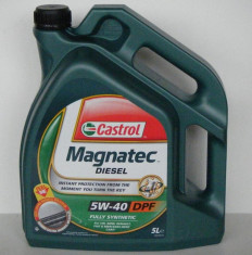 Ulei Motor Castrol 5W40 MAGNATEC DIESEL DPF 5L foto