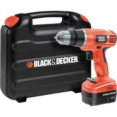 Masina de gaurit/insurubat Black&amp;amp;Decker EPC12CAK, 12V, NiCd, 11 Nm foto