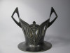 D Vas decorativ WMF metal argintat Jugendstil, Secession Art Nouveau fara sticla