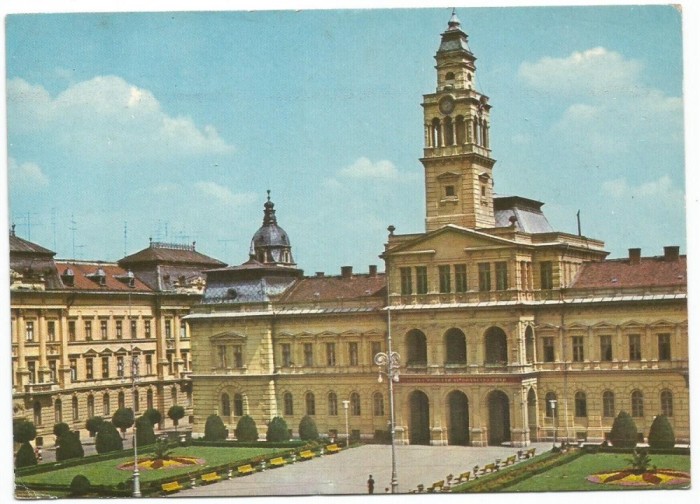 @ carte postala(marca fixa)-ARAD-CONSILIUL POPUAR MUNICIPAL