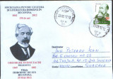 Romania - Plic oc. 2012- SCLRB 150 de ani - Gh.Hurmuzachi presedinte - 2/scanuri