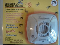 Aparat pentru protectie impotriva tantarilor Ultrasonic Mosquito Repeller foto