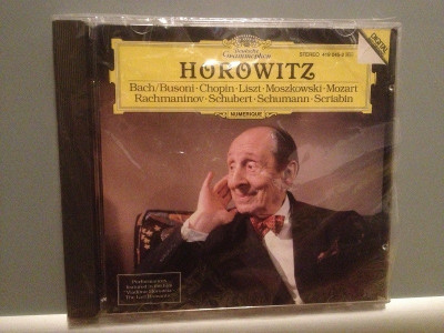 V.HOROWITZ - BACH/CHOPIN(1985/Deutsche Grammophon/RFG) - CD ORIGINAL/Sigilat/Nou foto