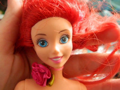 Papusa Barbie, Disney, Ariel, MIca Sirena, papusa fetite, 30 cm foto
