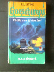 R.L. Stine - Goosebumps - Plaja bintuita (Editura RAO, 2006) foto