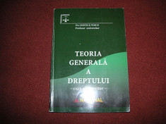 TEORIA GENERALA A DREPTULUI - DR. COSTICA VOICU foto