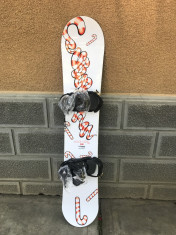Placa snowboard NOUA Suburban Candy Stick 148cm + legaturi NOI foto