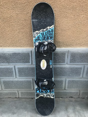 Placa snowboard SALOMON PULSE (2013) 166cm cu legaturi SALOMON foto