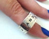 Inel Barbati Verigheta placat aur 18k, marimea 9 (19mm/60mm) - Bijuterie noua