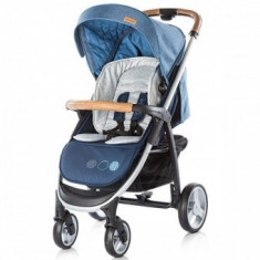 Carucior copii Multifunctional 3in1 Chipolino Avenue Navy foto