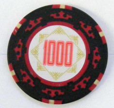 Jeton poker, 1000 Cartamundi 14 g in limita stocului disponibil! foto