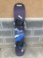 Placa snowboard copii ATOMIC 135cm cu legaturi NOI Rossignol foto