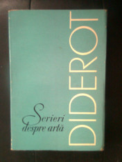 Diderot - Scrieri despre arta (Editura Meridiane, 1967) foto