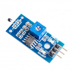 Senzor termic digital 3.3V-5V modul de verificare temperatura pentru arduino foto