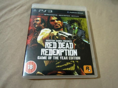 Joc Red Dead Redemption GOTY Edition, PS3, original, Alte sute de jocuri! foto