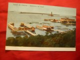 Ilustrata Livorno- Panorama Bagni ,circ. 1918 Italia- Bucuresti