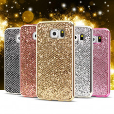 Husa silicon PREMIUM cu sclipici / glitter pentru Samsung Galaxy S7 foto