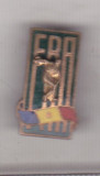 Bnk ins Insigna FRA - Federatia Romana de Atletism - stema RSR, Romania de la 1950