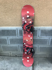 Placa snowboard BURTON PROGRESSION 156cm (2014) Wide +legaturi Burton foto