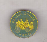 Bnk ins Insigna Raliul Sinaia 1990 - verde, Romania de la 1950