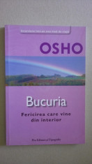 Bucuria, fericirea care vine din interior, Osho foto