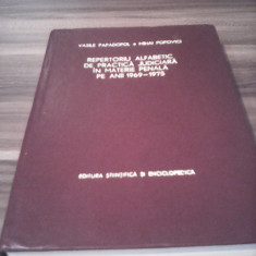 REPERTORIU ALFABETIC DE PRACTICA JUDICIARA IN MATERIE PENALA 1969-1975-PAPADOPOL