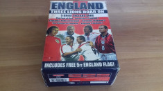 Eangland - Three lions roar on - Fotbal - 5 DVD [A,Sigilat] foto