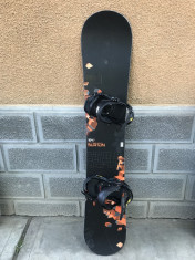 Placa snowboard BURTON Cruzer V-Rocker 164cm W cu legaturi BURTON foto