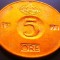 Moneda 5 ORE - SUEDIA, anul 1971 * cod 3287
