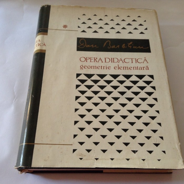 DAN BARBILIAN Opera didactica VOL 1,R3