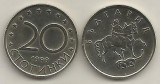 BULGARIA 20 STOTINKI STOTINCI 1999 [1] XF+ , livrare in cartonas, Europa, Cupru-Nichel