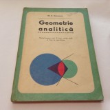 Geometrie Analitica Manual Pentru Anul Iii Liceu - Gh.d. Simionescu,R15