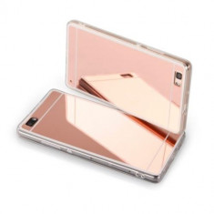 Husa spate Fashion Huawei P8 Lite Mirror RoseGold foto