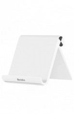Suport de birou pentru telefoane si tablete Benks 3.5 - 11 inch alb foto
