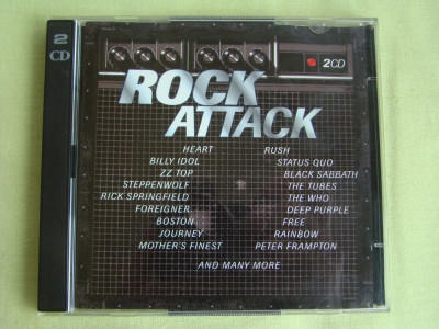 ROCK ATTACK - 2 C D Originale foto