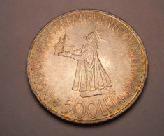 Replica Moneda 500 lei 1941- 4,4 cm diametru foto