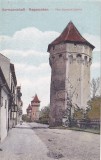 SIBIU,NAGYSZEBEN,HERMANSTADT,TURNUL BRESLELOR., Necirculata, Fotografie