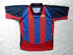 Tricou Nike FCB FC Barcelona LFP; Marime S: 51 cm bust, 63 cm lungime; impecabil foto