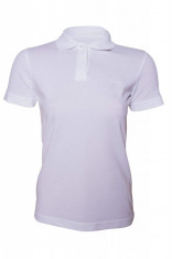 Tricou polo alb Lescon, de dama foto