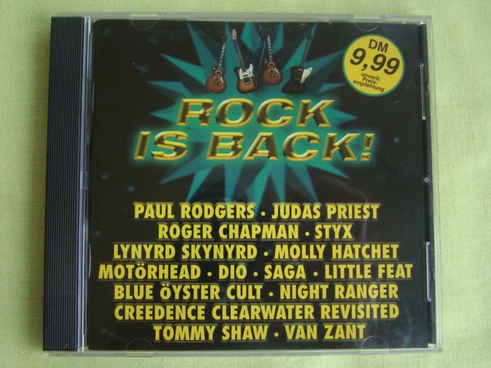 ROCK IS BACK - C D Original