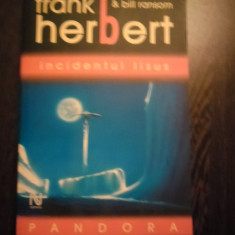 PANDORA INCIDENTUL IISUS - Frank Herbert, Bill Ransom - Nemira, 2006, 526 p