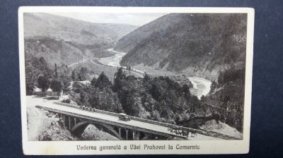 VALEA PRAHOVEI LA COMARNIC - VEDERE GENERALA - PERIOADA INTERBELICA foto