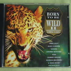 BORN TO BE WILD II - 18 Rock Classics - C D Original
