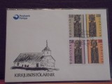 FEROE - FDC - 1984 - ICOANE DE LUT CU FIGURI DE SFINTI - NECIRCULAT.