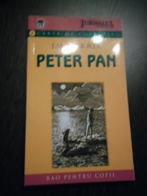 PETER PAN - J. M. Barrie - Editura Rao, 2004, 186 p. foto