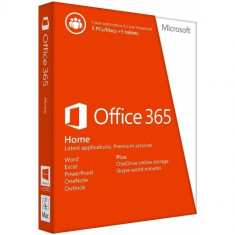 Aplicatie Microsoft Licenta Electronica Office 365 Home Premium, 1 an, 5 PC, All Languages, FPP foto