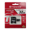 MICRO SD CARD 32GB CLS10 ADAPTOR TRANSCEND