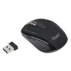 MOUSE OPTIC WIRELESS NEGRU QUER foto