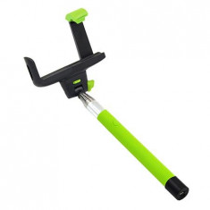 SELFIE STICK CAMERA SPORT / TELEFON VERDE foto