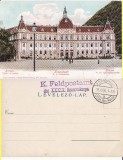 Brasov - Palatul de Justitie, rara-cenzura WWI, WK1